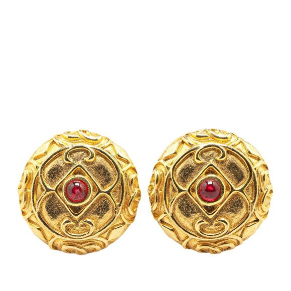 Chanel Gold Gold Plated earring - Picture 1 of 3